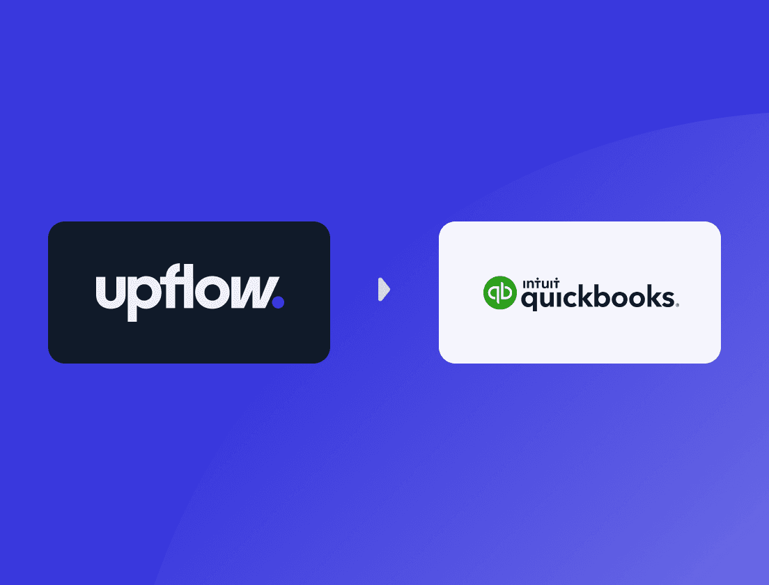 L’intégration Quickbooks et Upflow: encaissez 100% de votre chiffre d’affaires