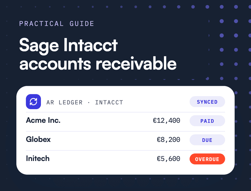 Sage Intacct Accounts Receivable: A Practical Guide
